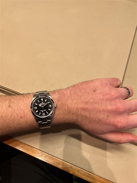 26 mm rolex on wrist|rolex explorer 36mm size.